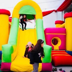 Globito Castillo tobogan Juego inflable
