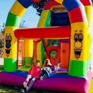 Juego inflable Tobogan arcos 2