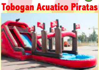 tobogan pirata de agua
