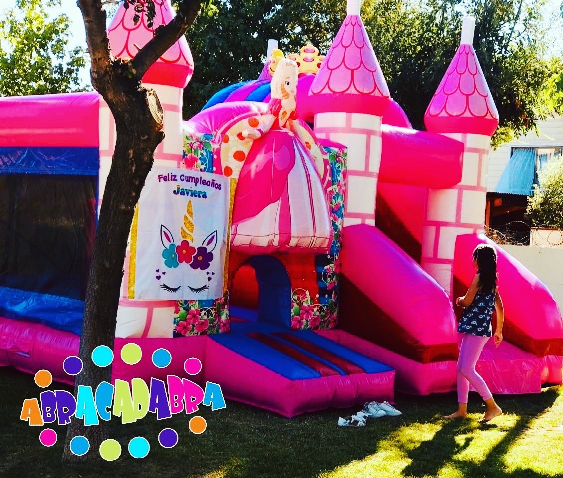 CASTILLO TOBOGAN PRINCESAS 2